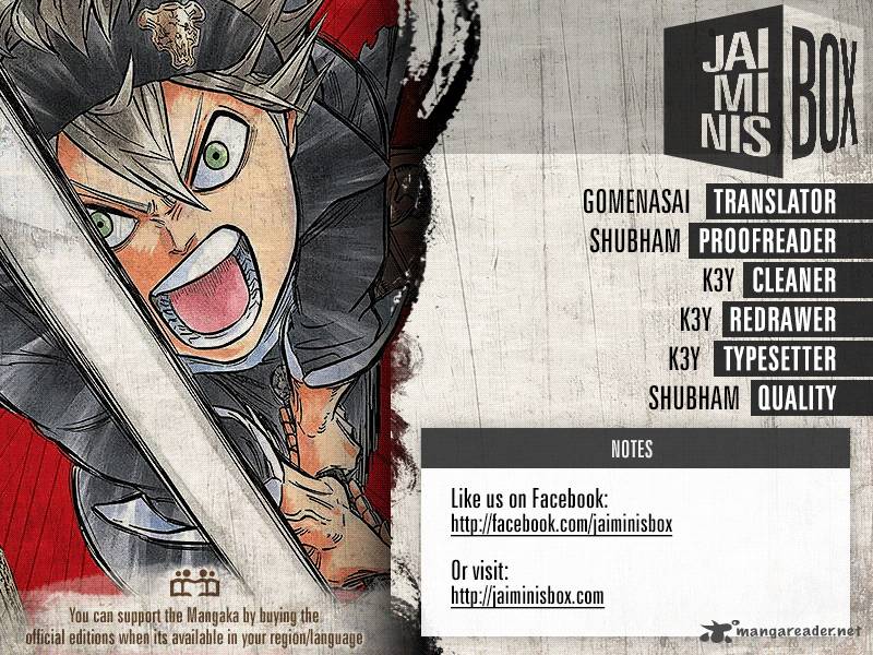 Read BLACK CLOVER Manga Online