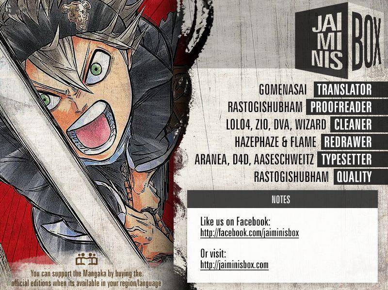 Read BLACK CLOVER Manga Online