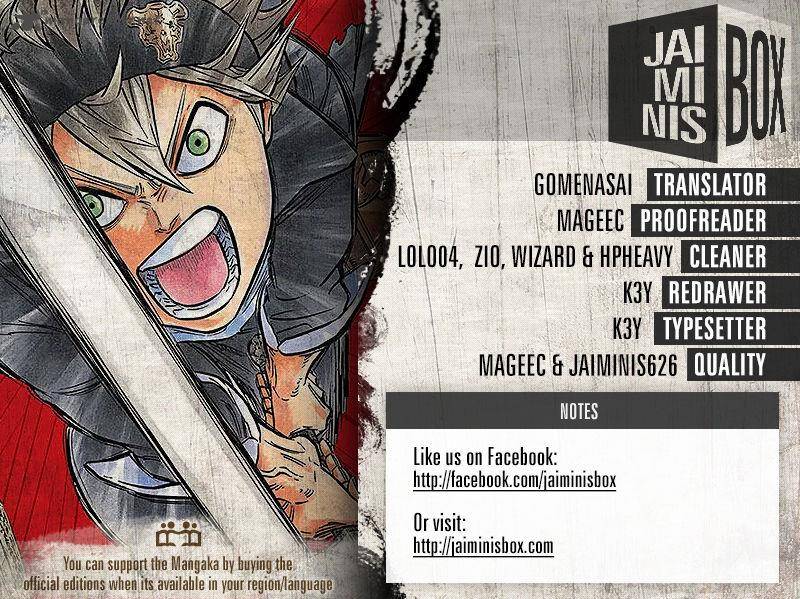 Read BLACK CLOVER Manga Online