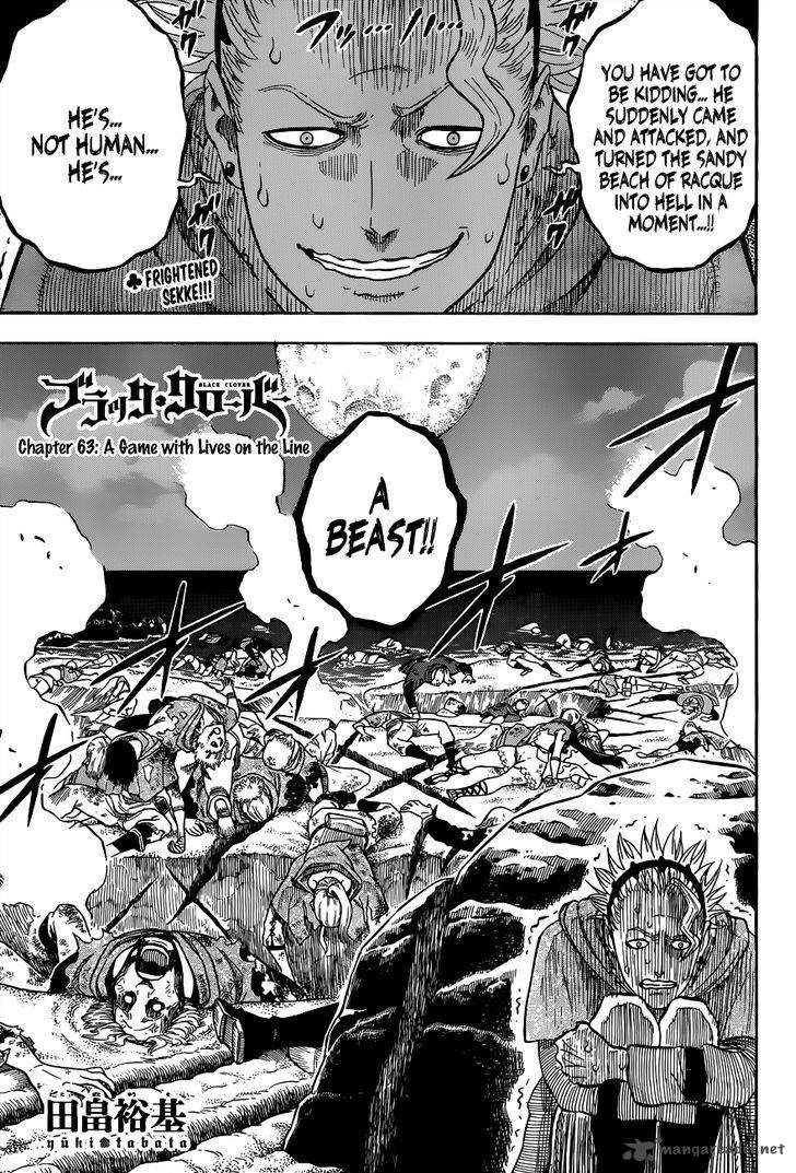 Read BLACK CLOVER Manga Online