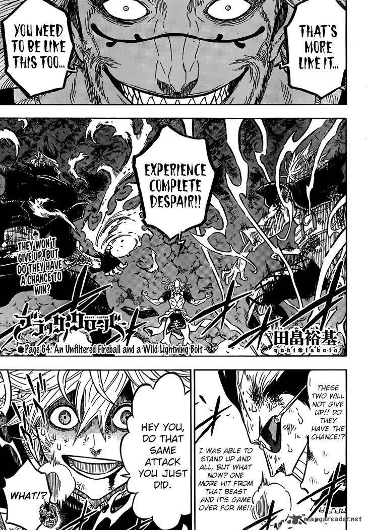 Read BLACK CLOVER Manga Online