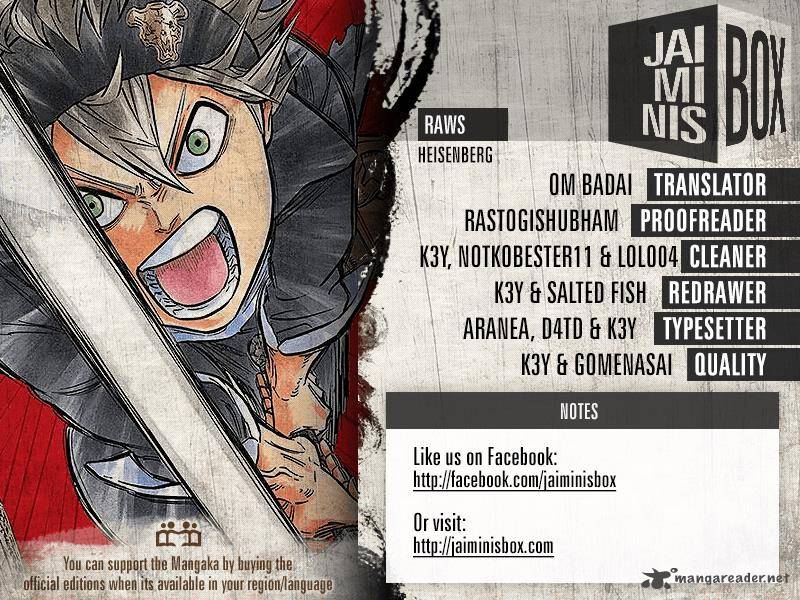 Read BLACK CLOVER Manga Online