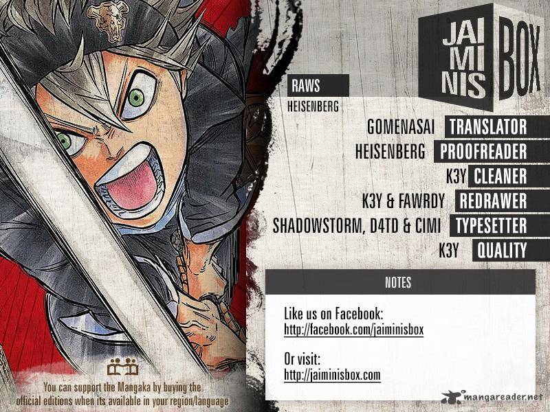Read BLACK CLOVER Manga Online