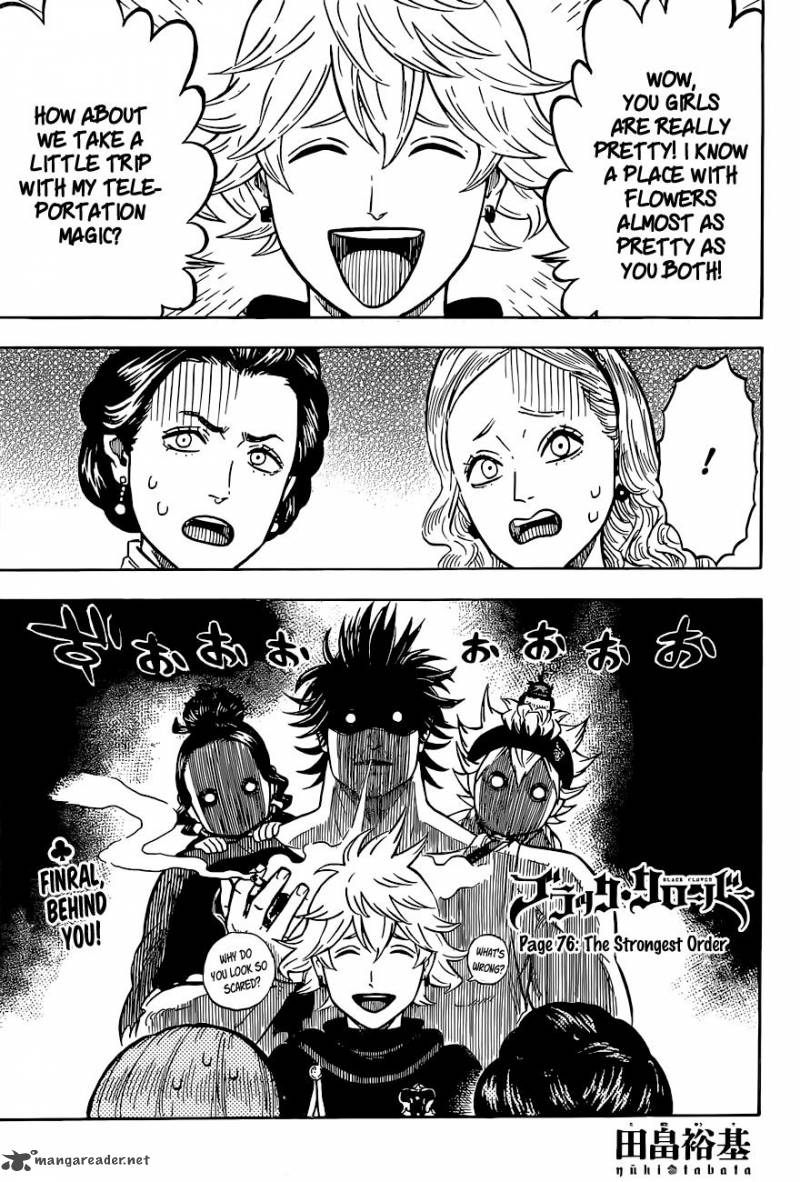 Read BLACK CLOVER Manga Online