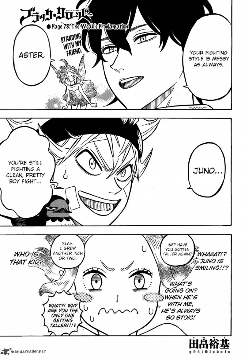 Read BLACK CLOVER Manga Online
