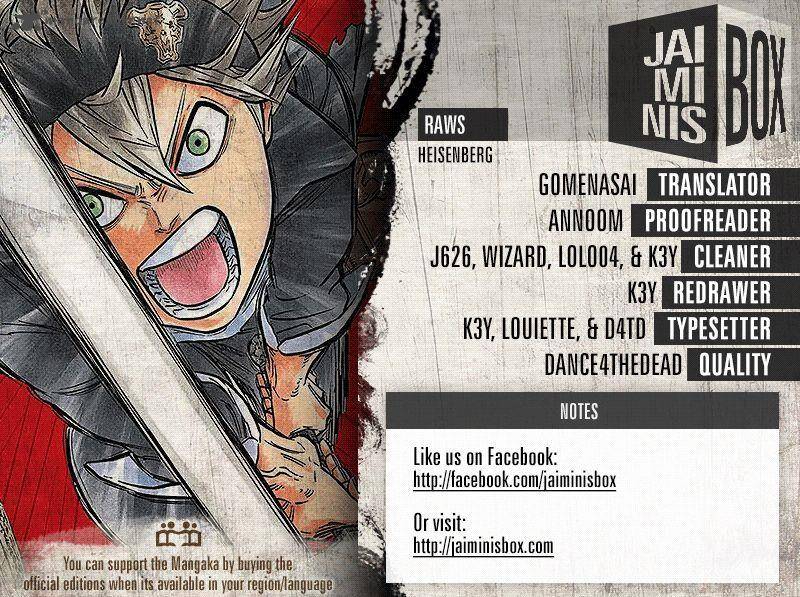 Read BLACK CLOVER Manga Online