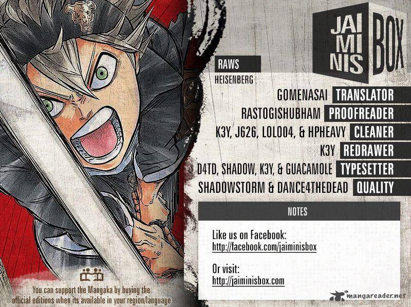 Read BLACK CLOVER Manga Online
