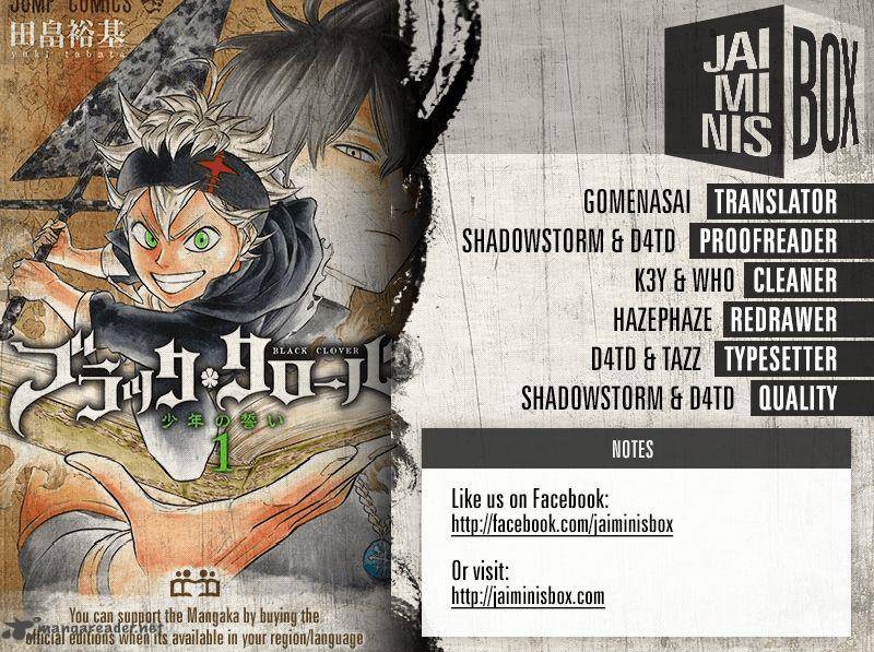Read BLACK CLOVER Manga Online