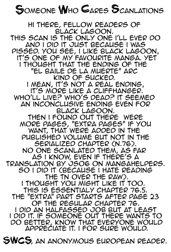 Read Black lagoon Manga Online
