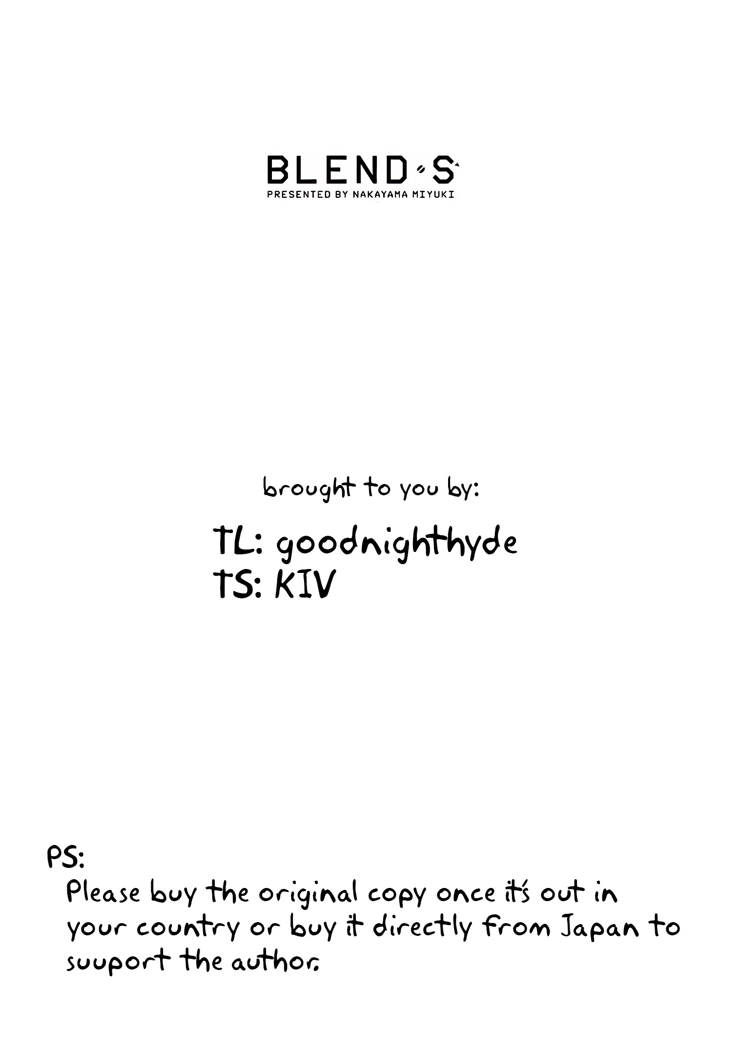 Read Blend S Manga Online