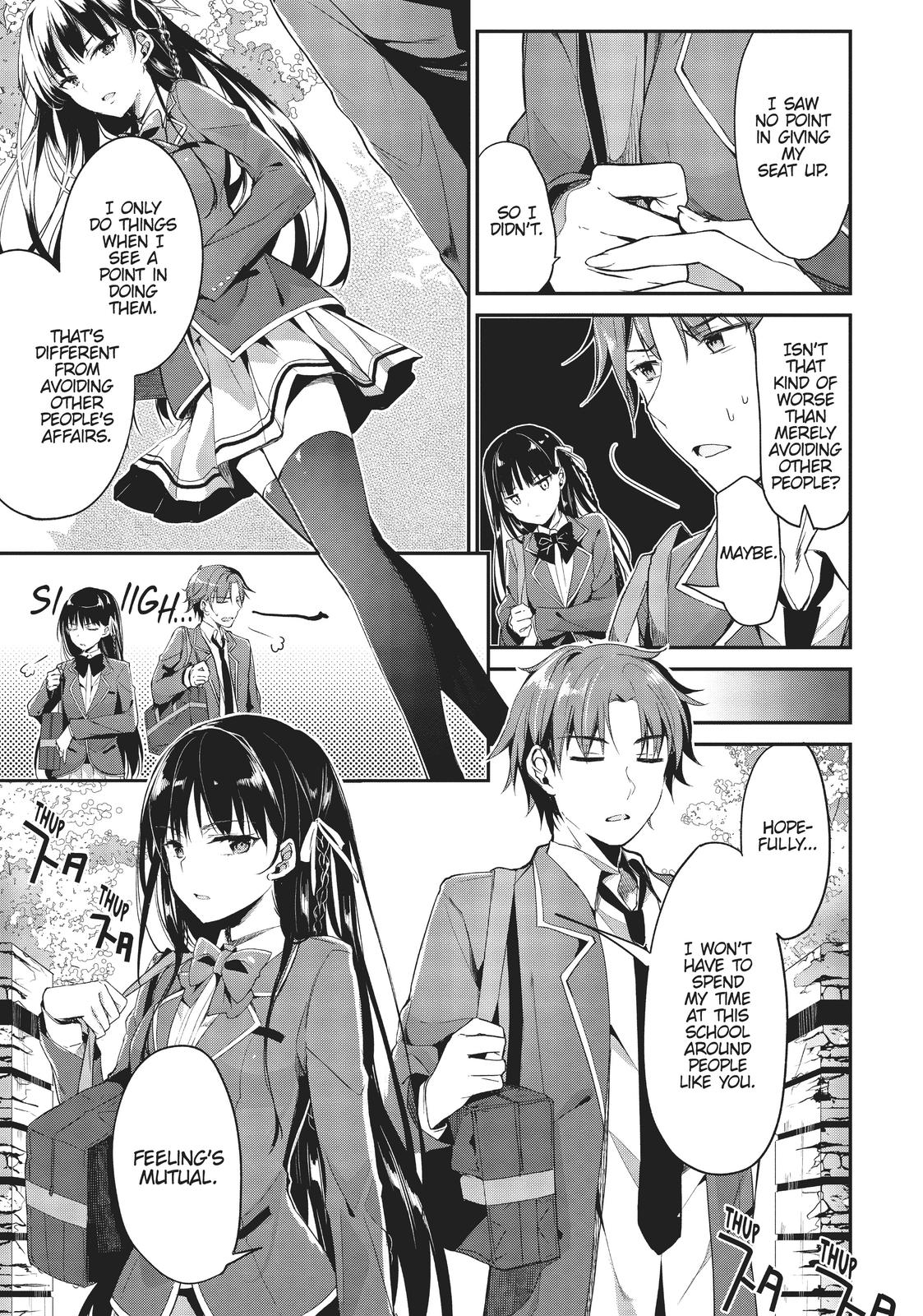Read Classroom of the Elite Manga Online