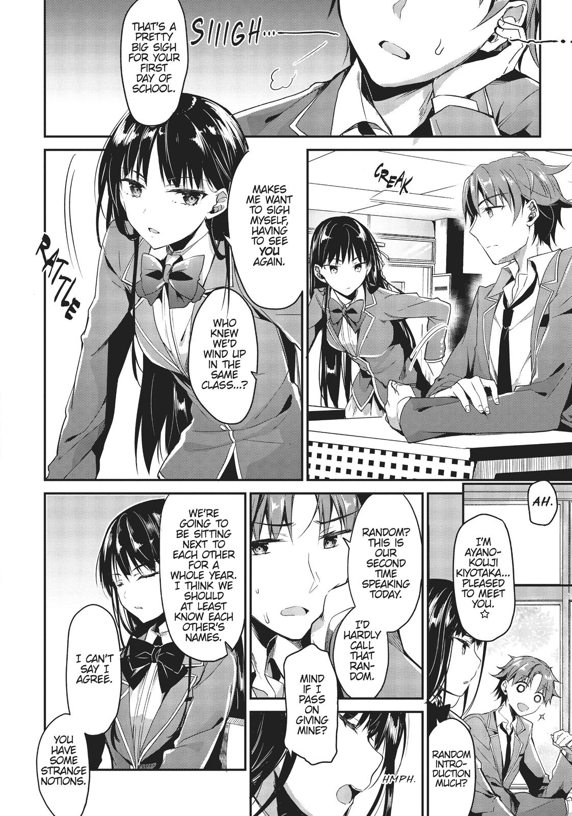 Read Classroom of the Elite Manga Online