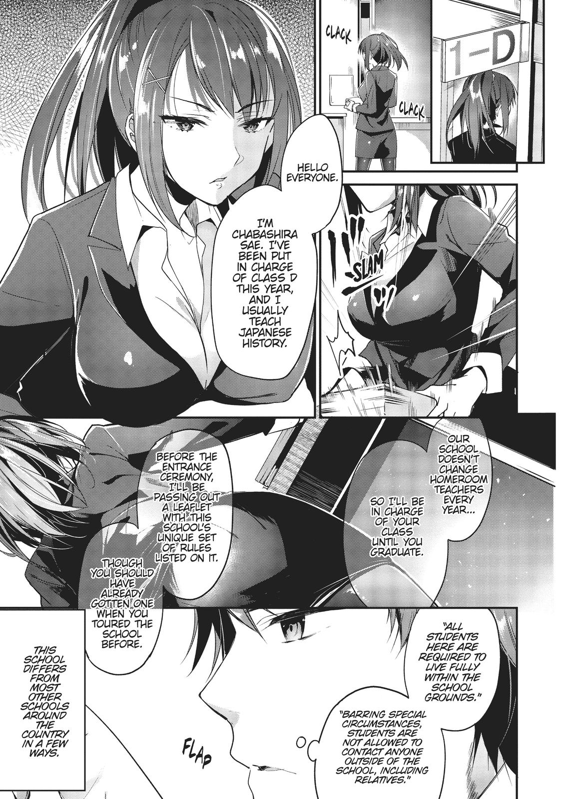 Read Classroom of the Elite Manga Online