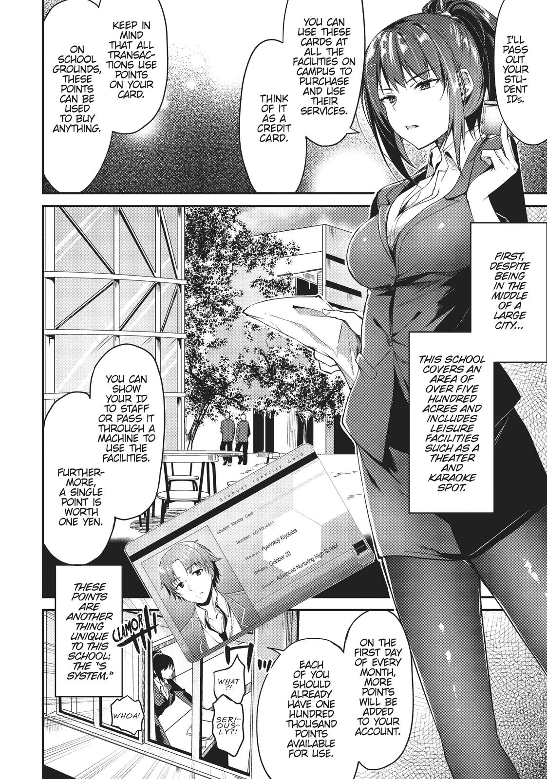 Read Classroom of the Elite Manga Online