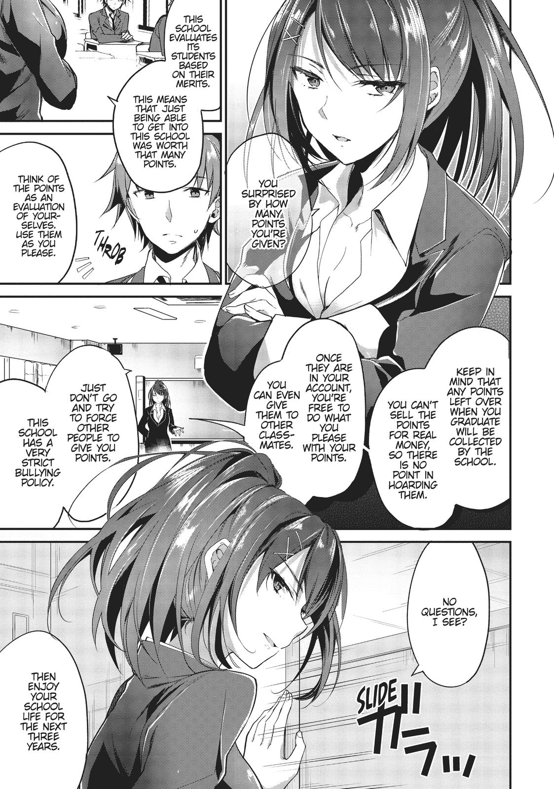 Read Classroom of the Elite Manga Online