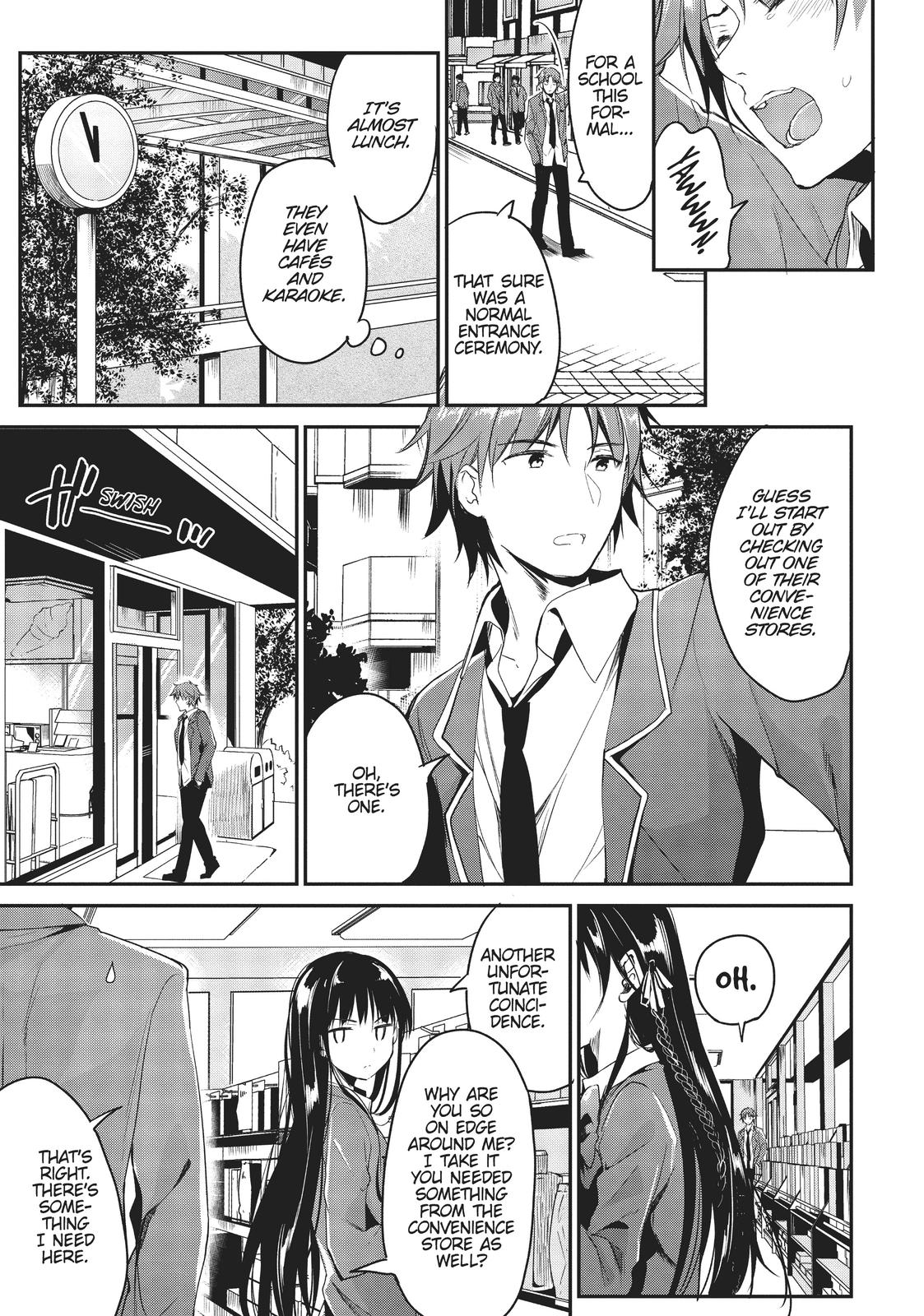 Read Classroom of the Elite Manga Online