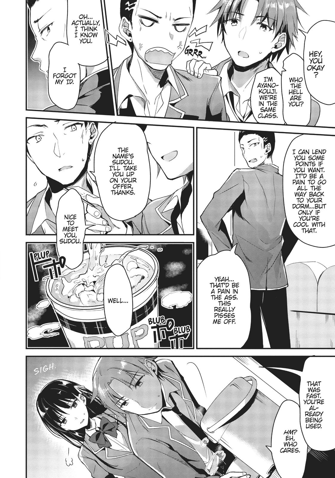 Read Classroom of the Elite Manga Online