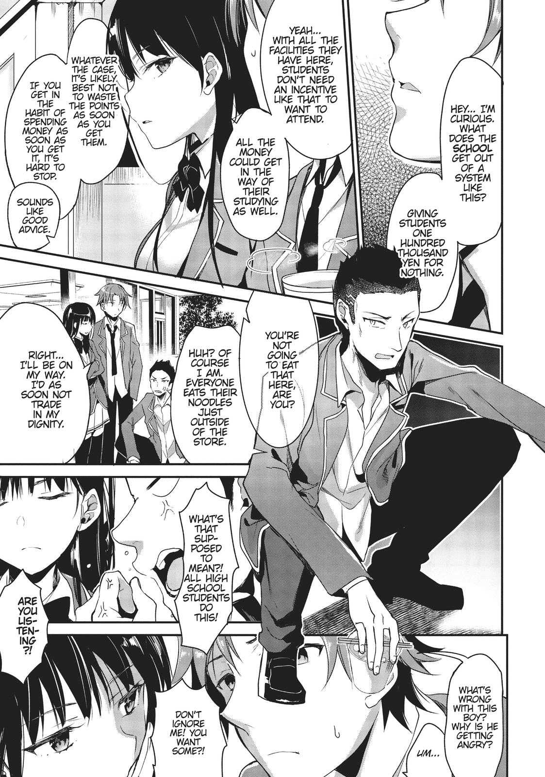 Read Classroom of the Elite Manga Online