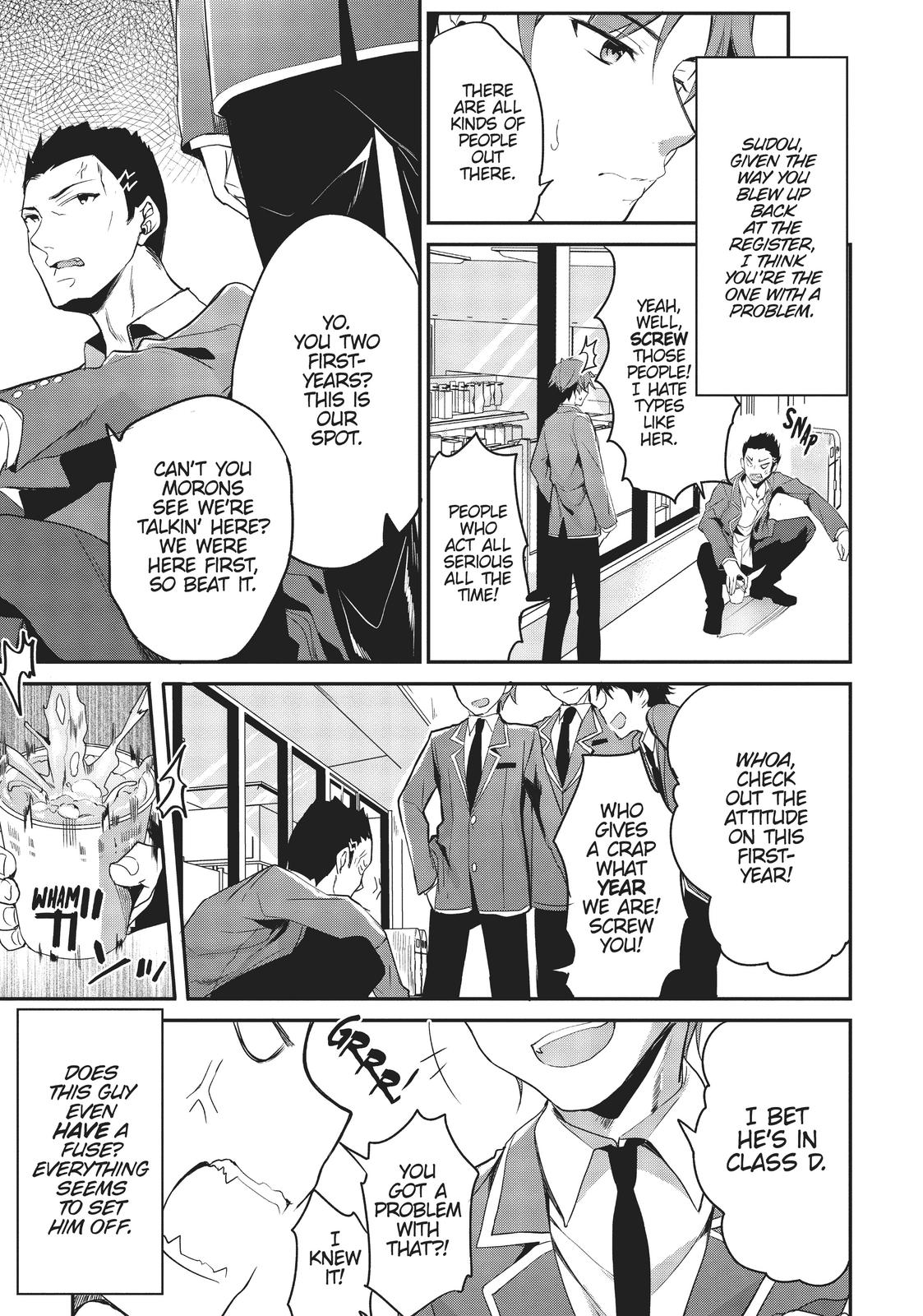 Read Classroom of the Elite Manga Online