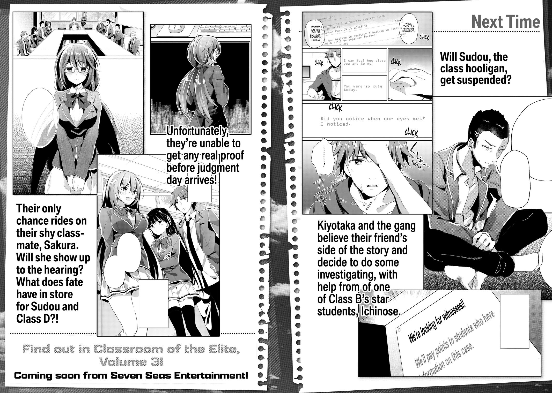 Read Classroom of the Elite Manga Online