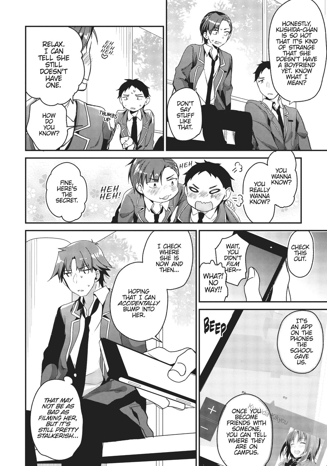 Read Classroom of the Elite Manga Online