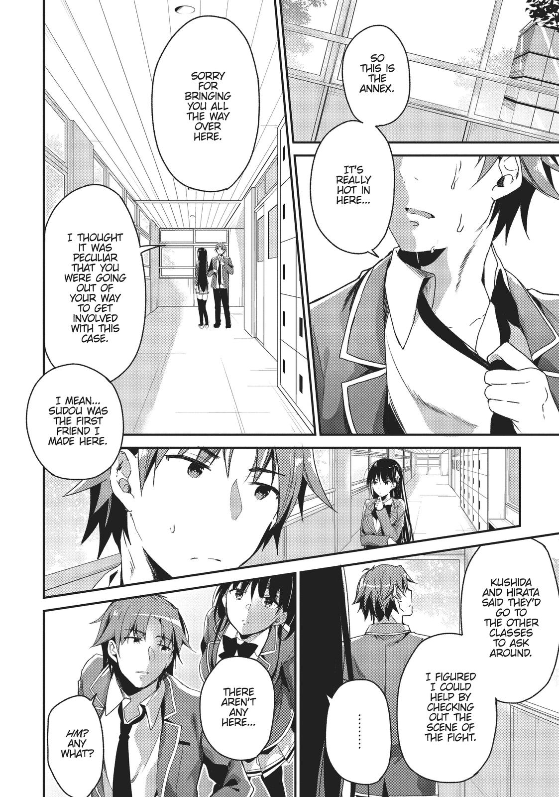 Read Classroom of the Elite Manga Online