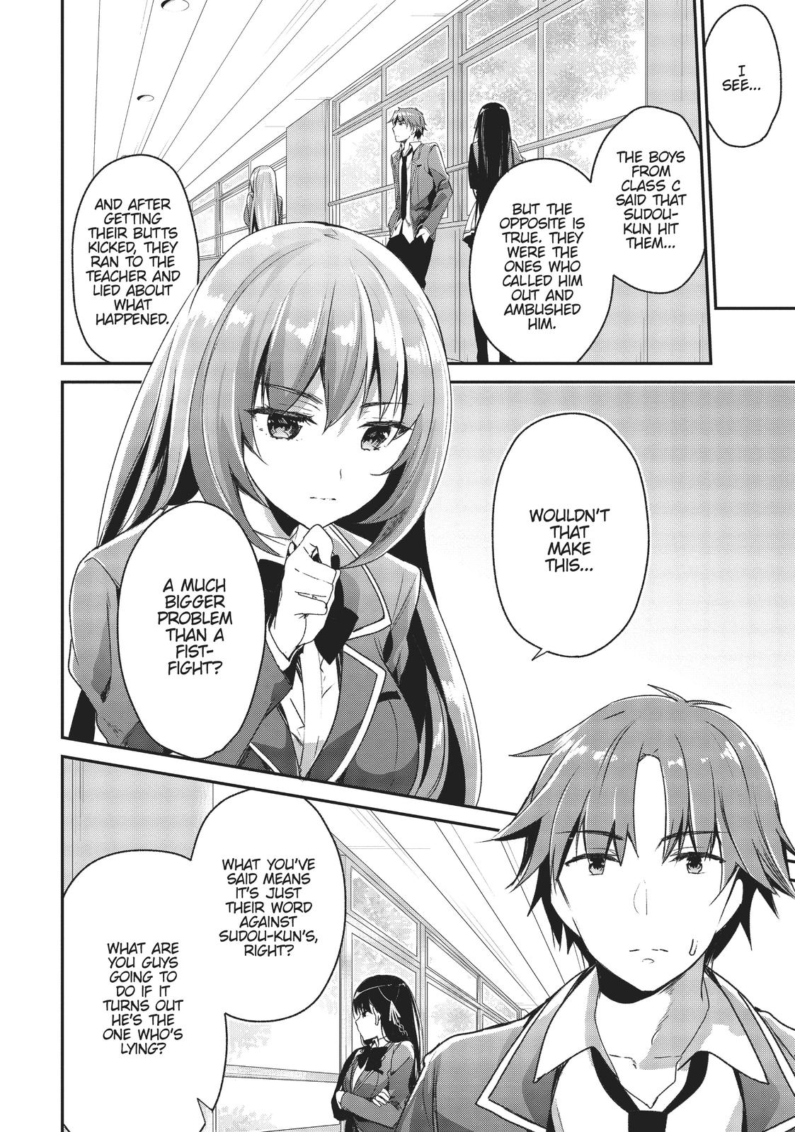 Read Classroom of the Elite Manga Online