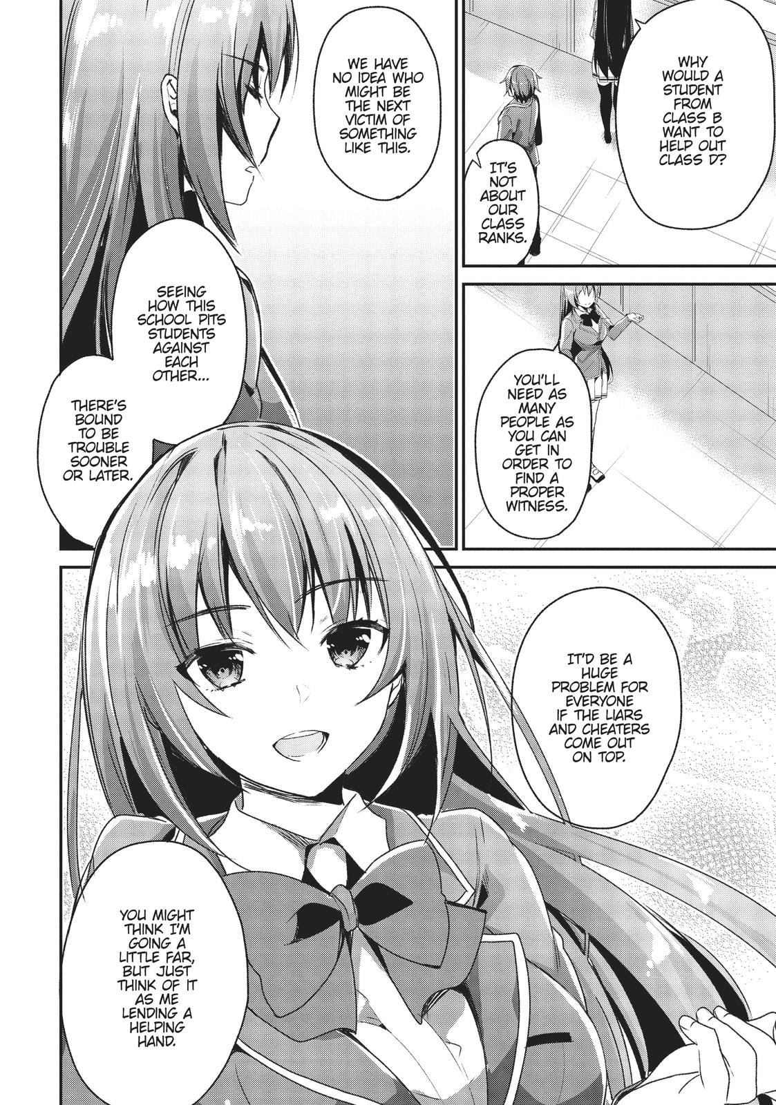 Read Classroom of the Elite Manga Online