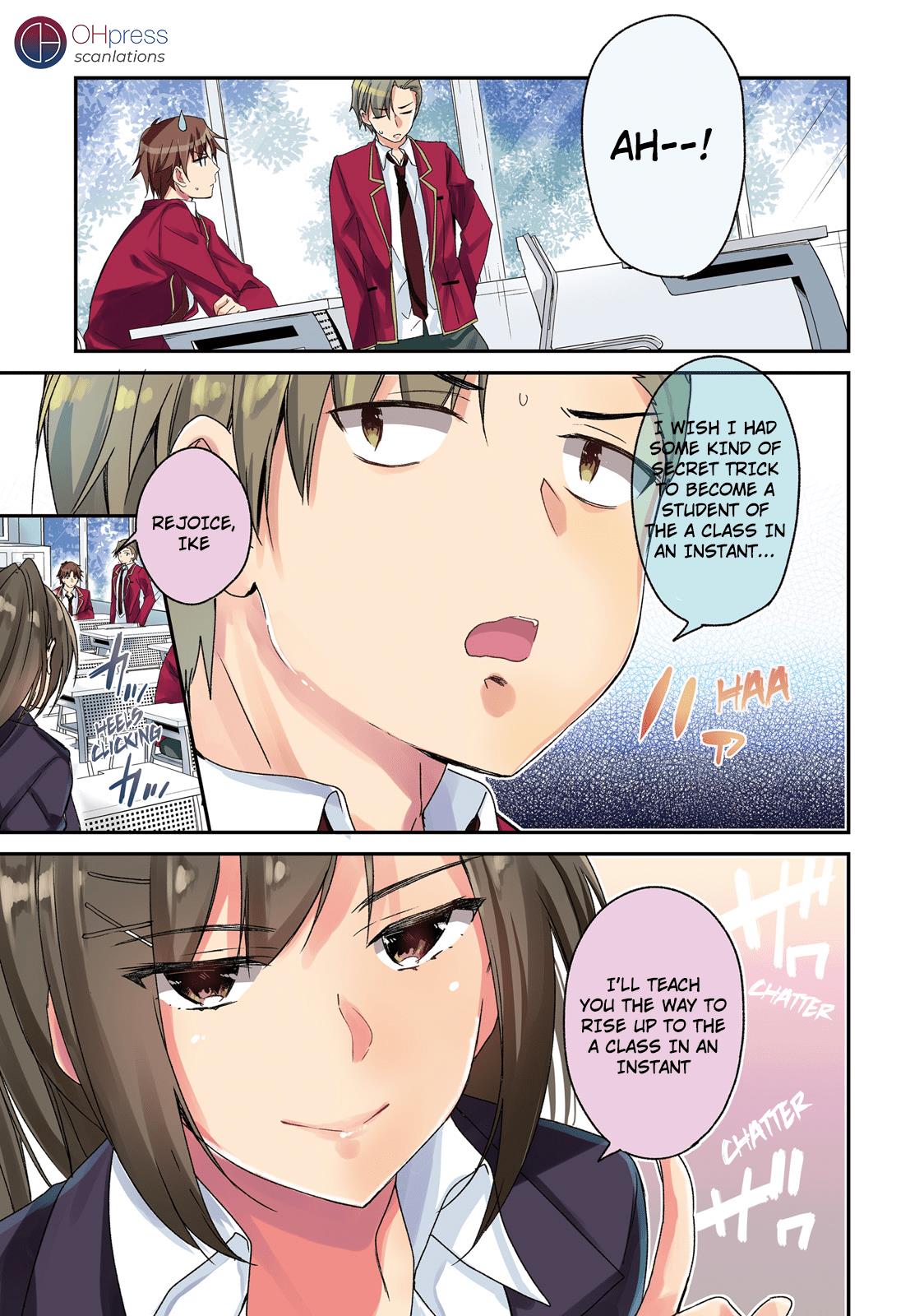 Read Classroom of the Elite Manga Online