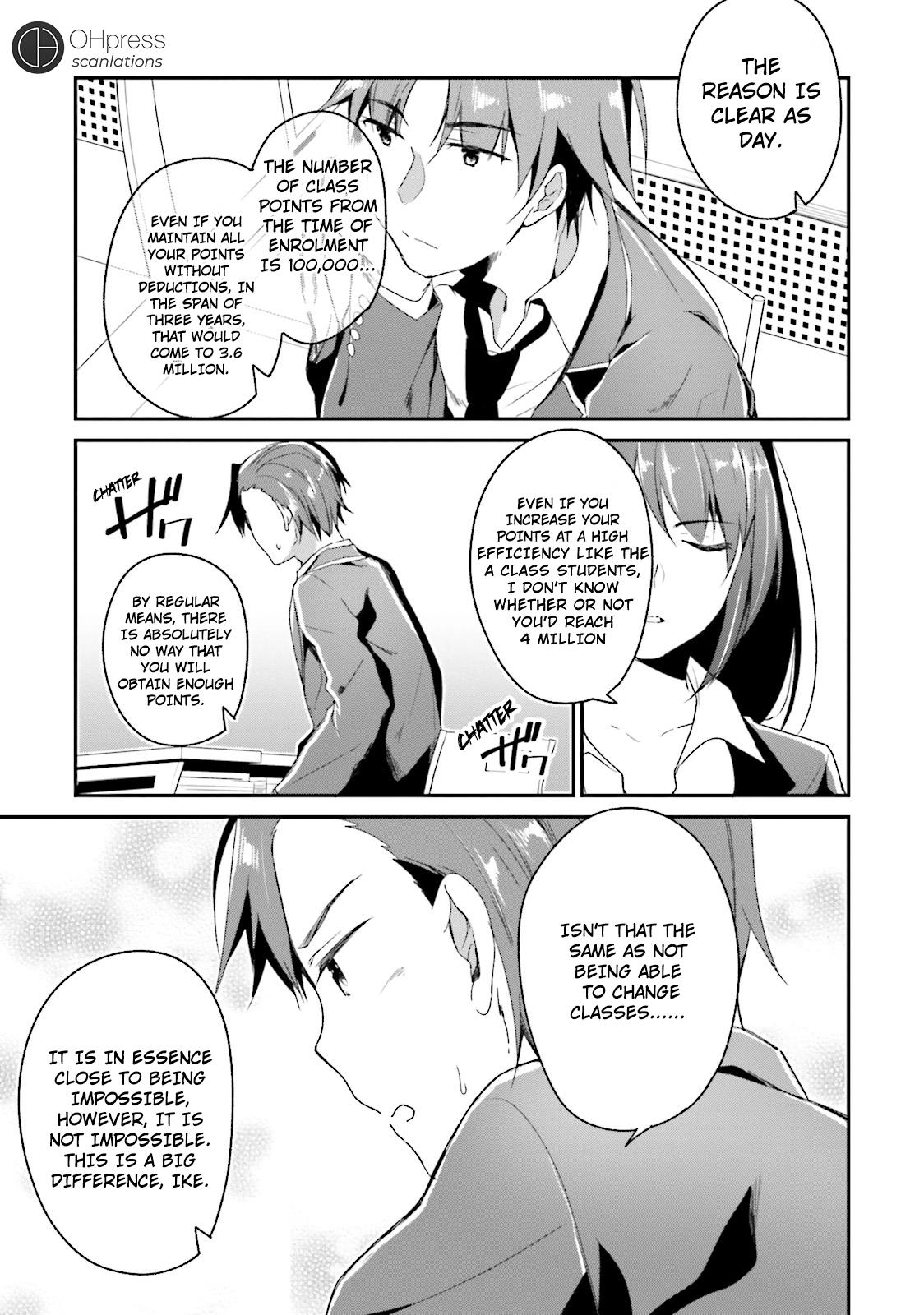 Read Classroom of the Elite Manga Online