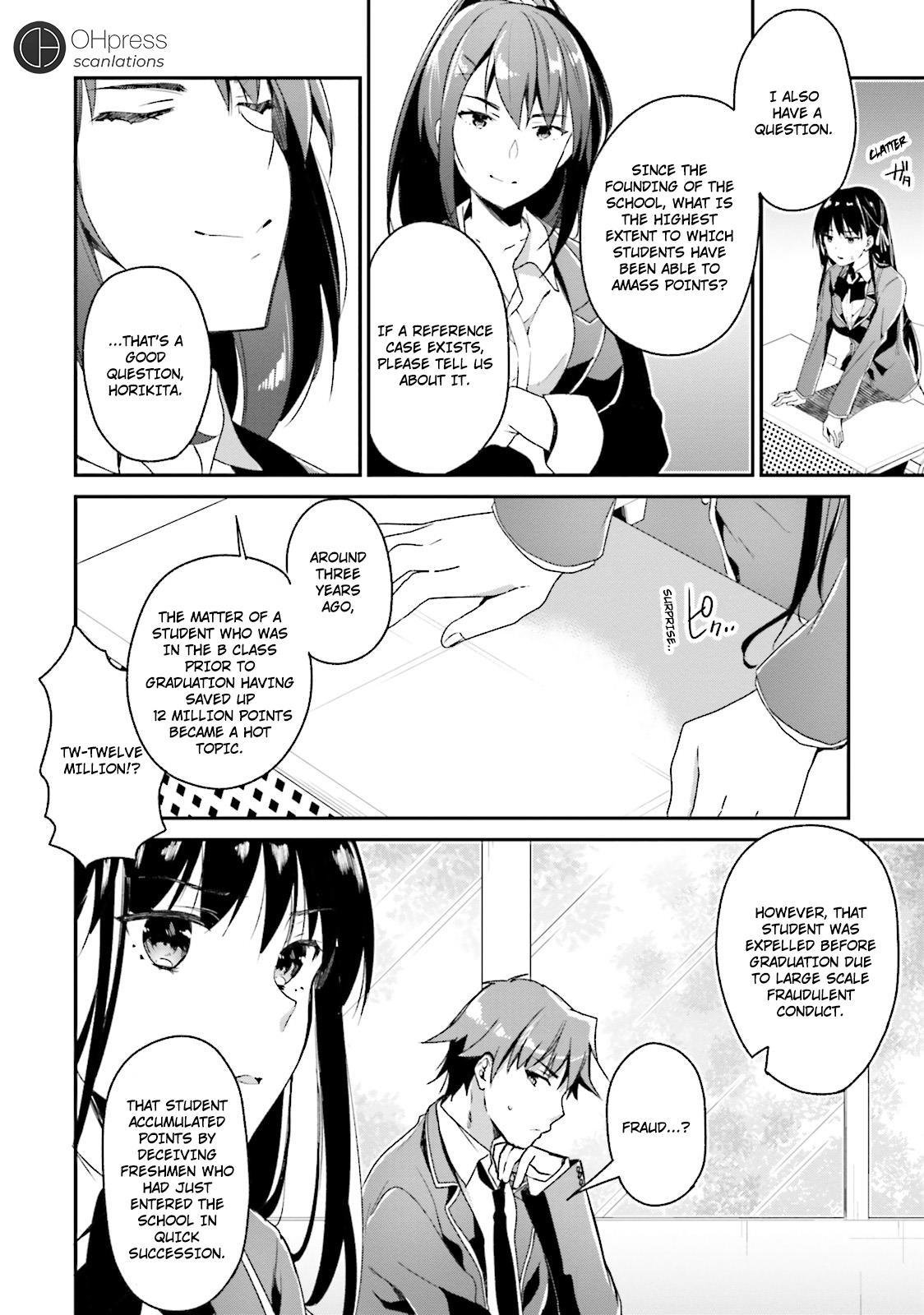 Read Classroom of the Elite Manga Online