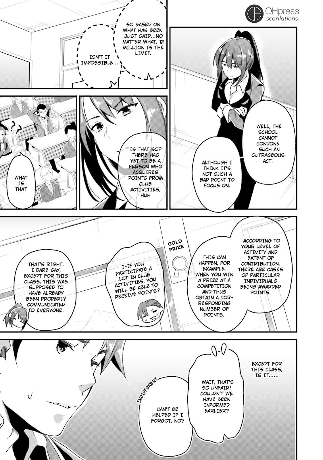 Read Classroom of the Elite Manga Online