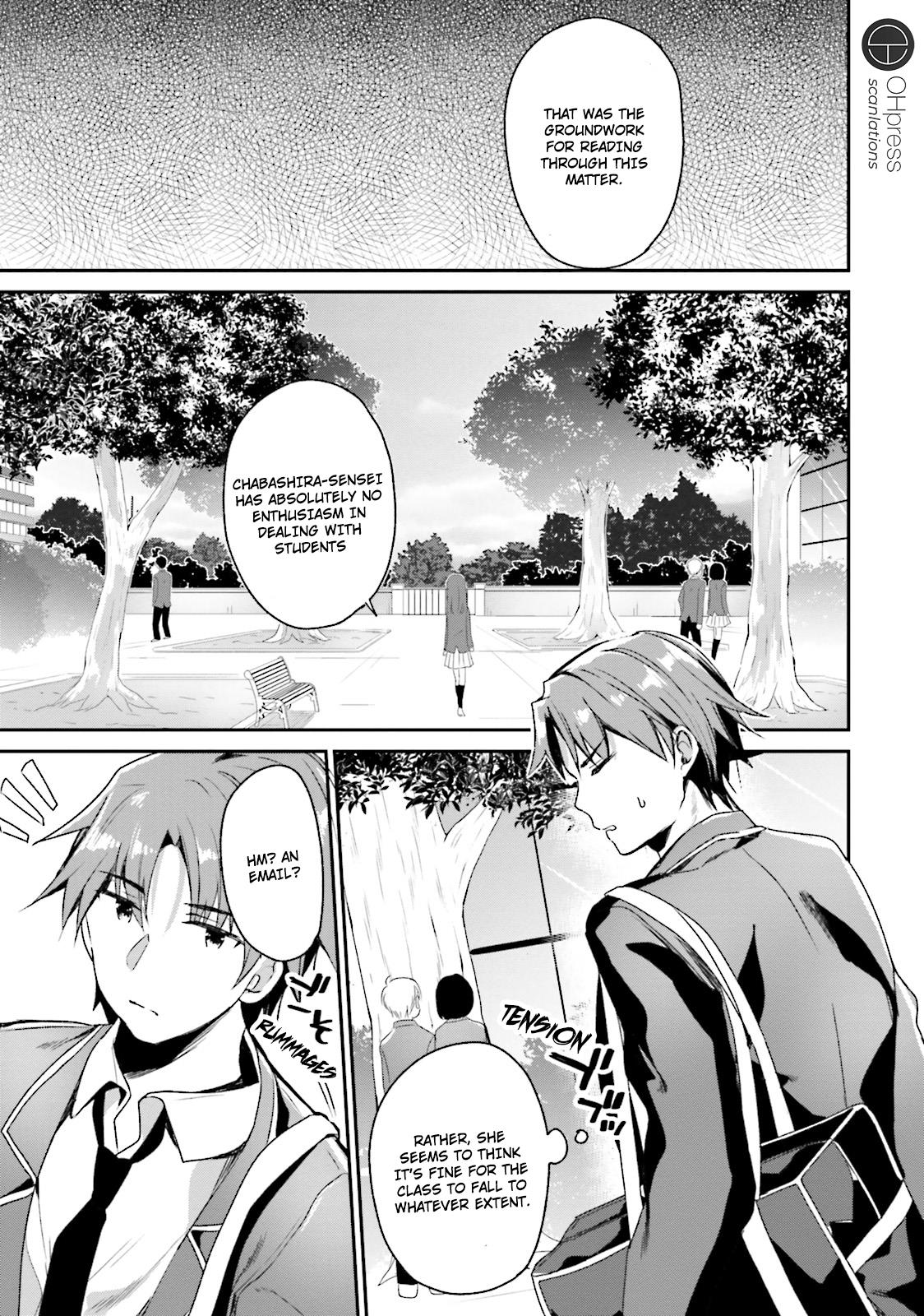 Read Classroom of the Elite Manga Online