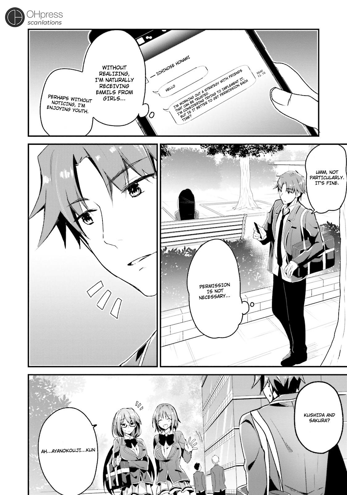 Read Classroom of the Elite Manga Online