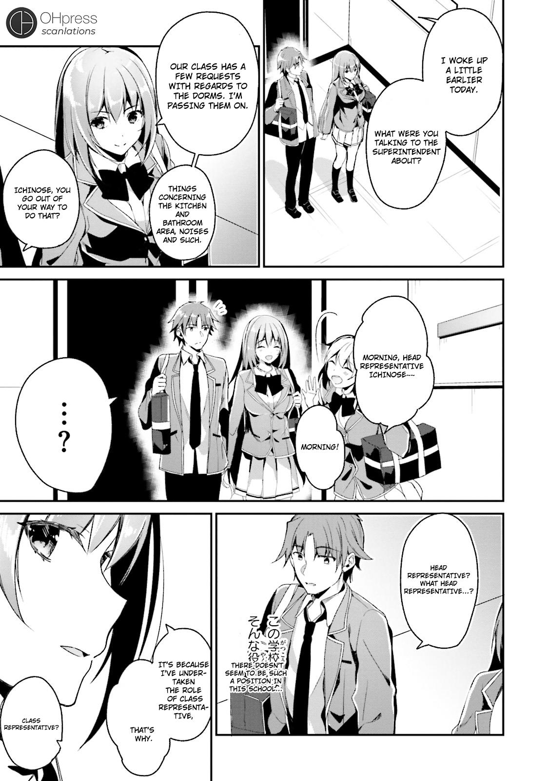 Read Classroom of the Elite Manga Online
