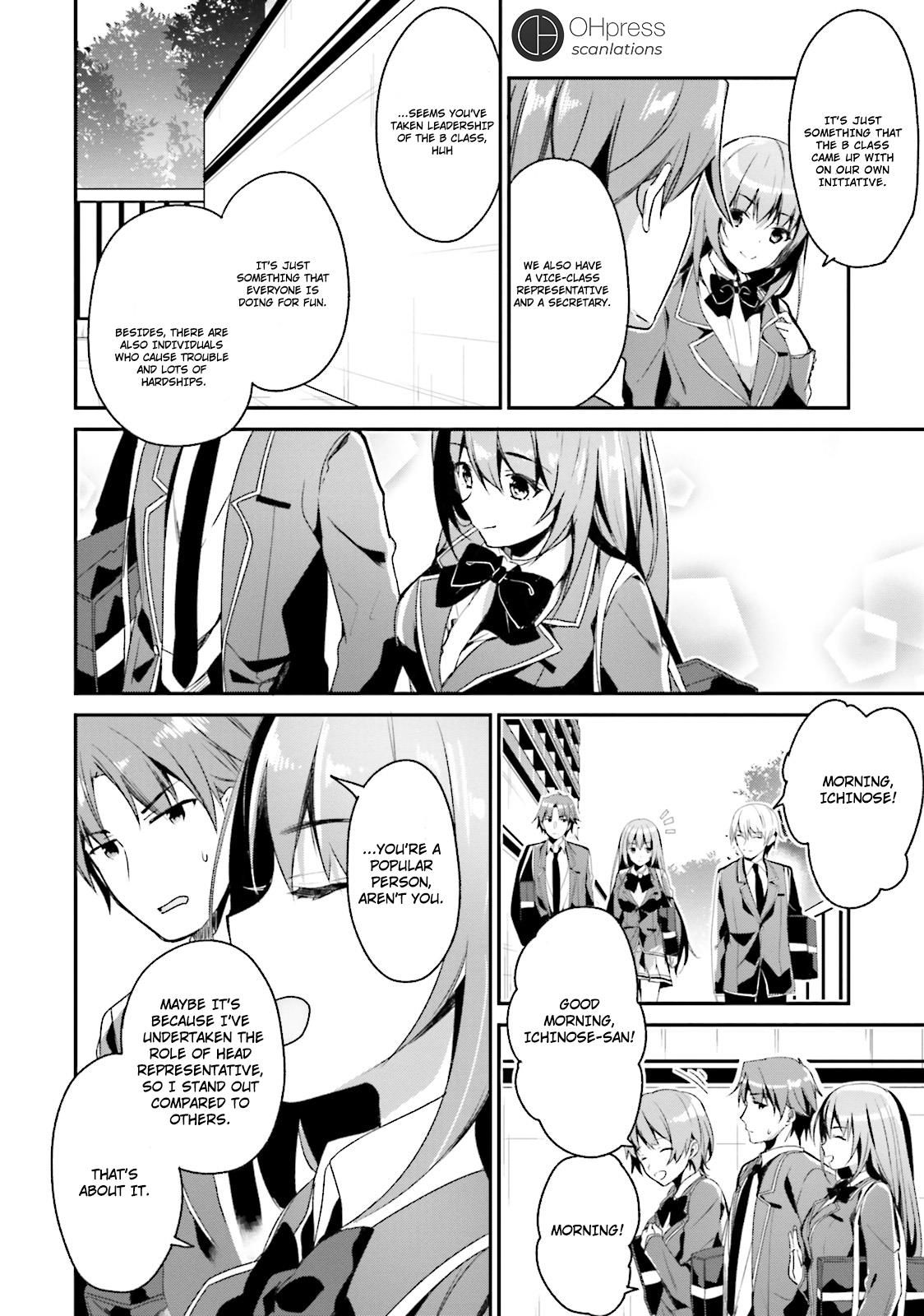 Read Classroom of the Elite Manga Online