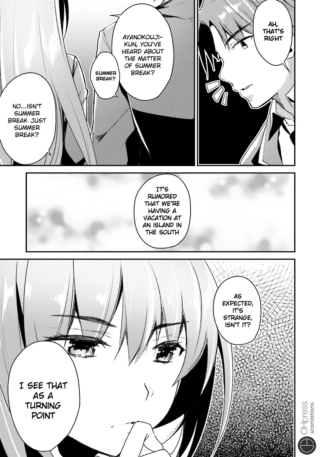 Read Classroom of the Elite Manga Online
