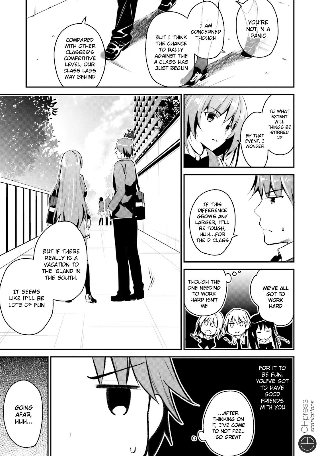 Read Classroom of the Elite Manga Online