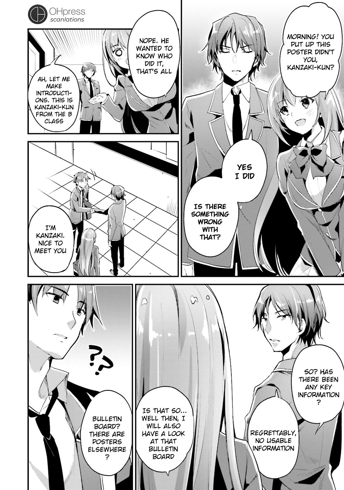 Read Classroom of the Elite Manga Online