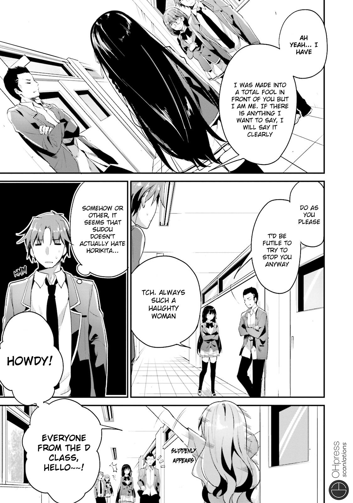 Read Classroom of the Elite Manga Online