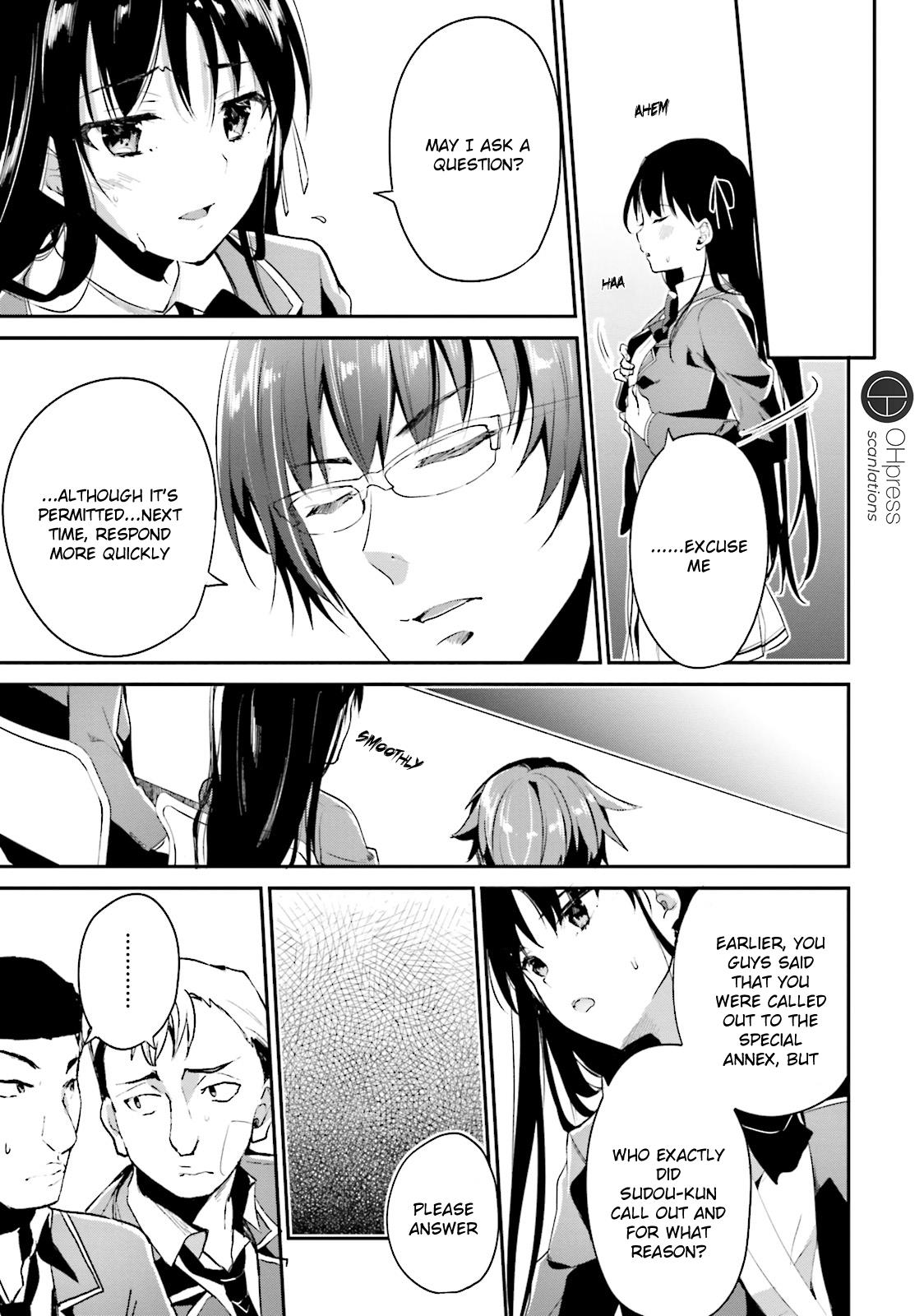 Read Classroom of the Elite Manga Online