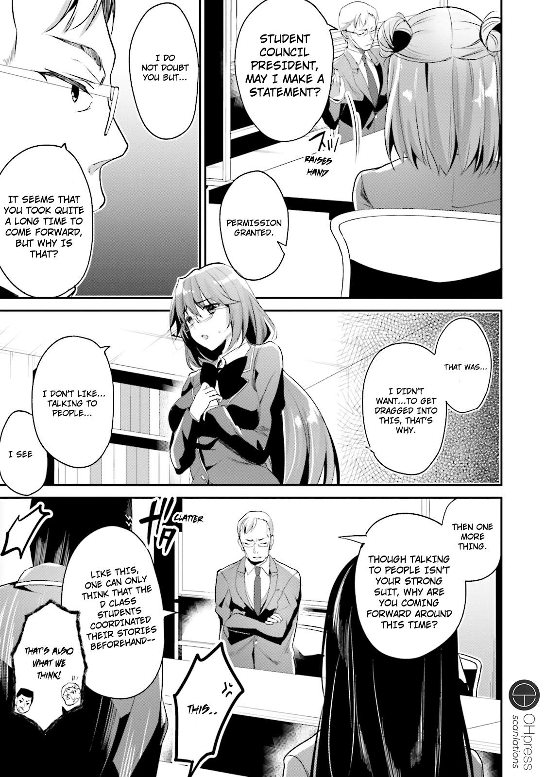 Read Classroom of the Elite Manga Online