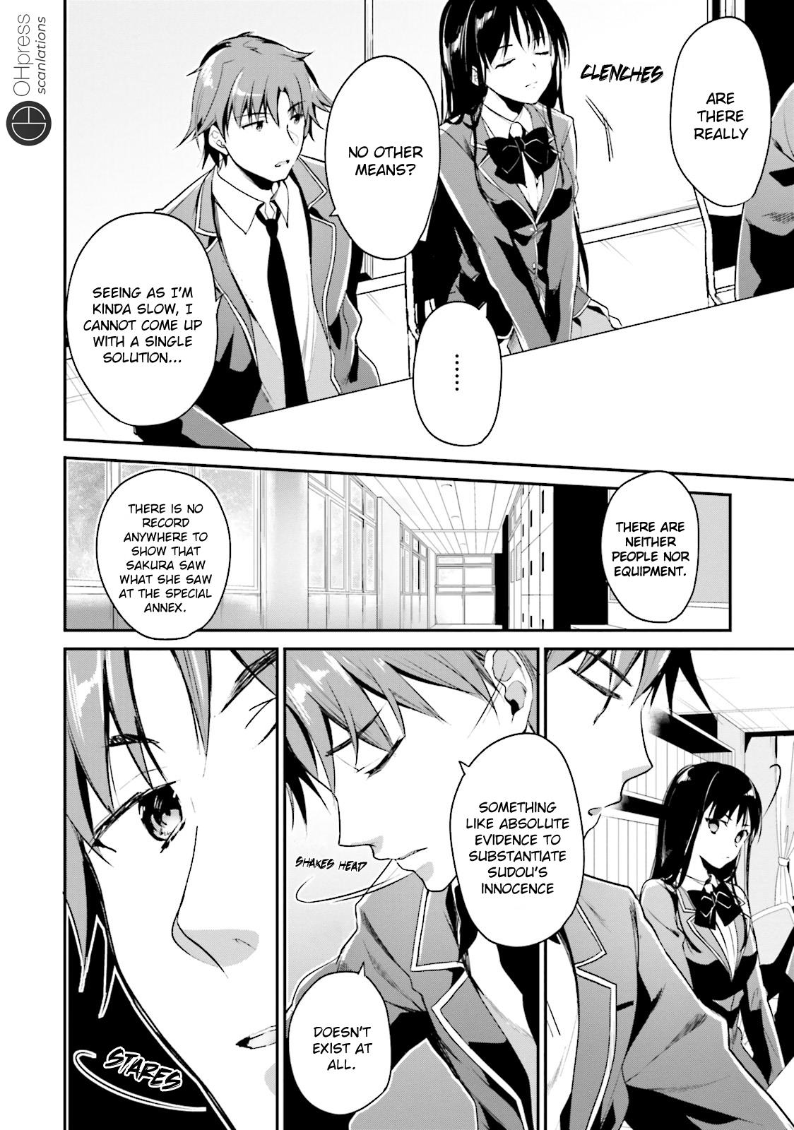 Read Classroom of the Elite Manga Online