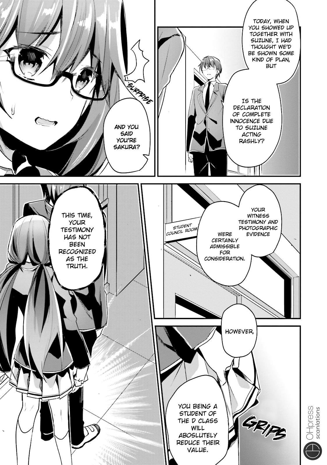 Read Classroom of the Elite Manga Online