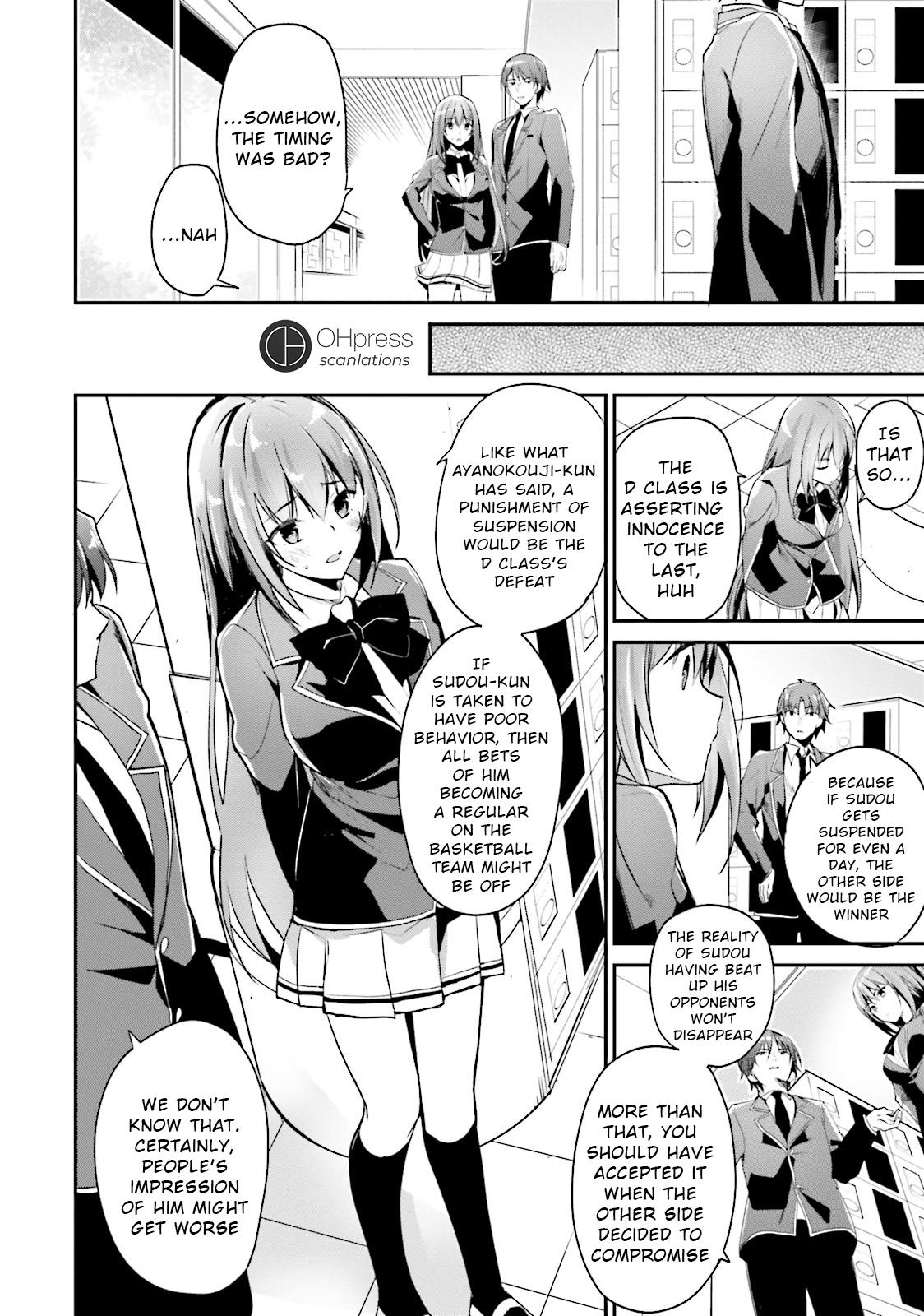 Read Classroom of the Elite Manga Online