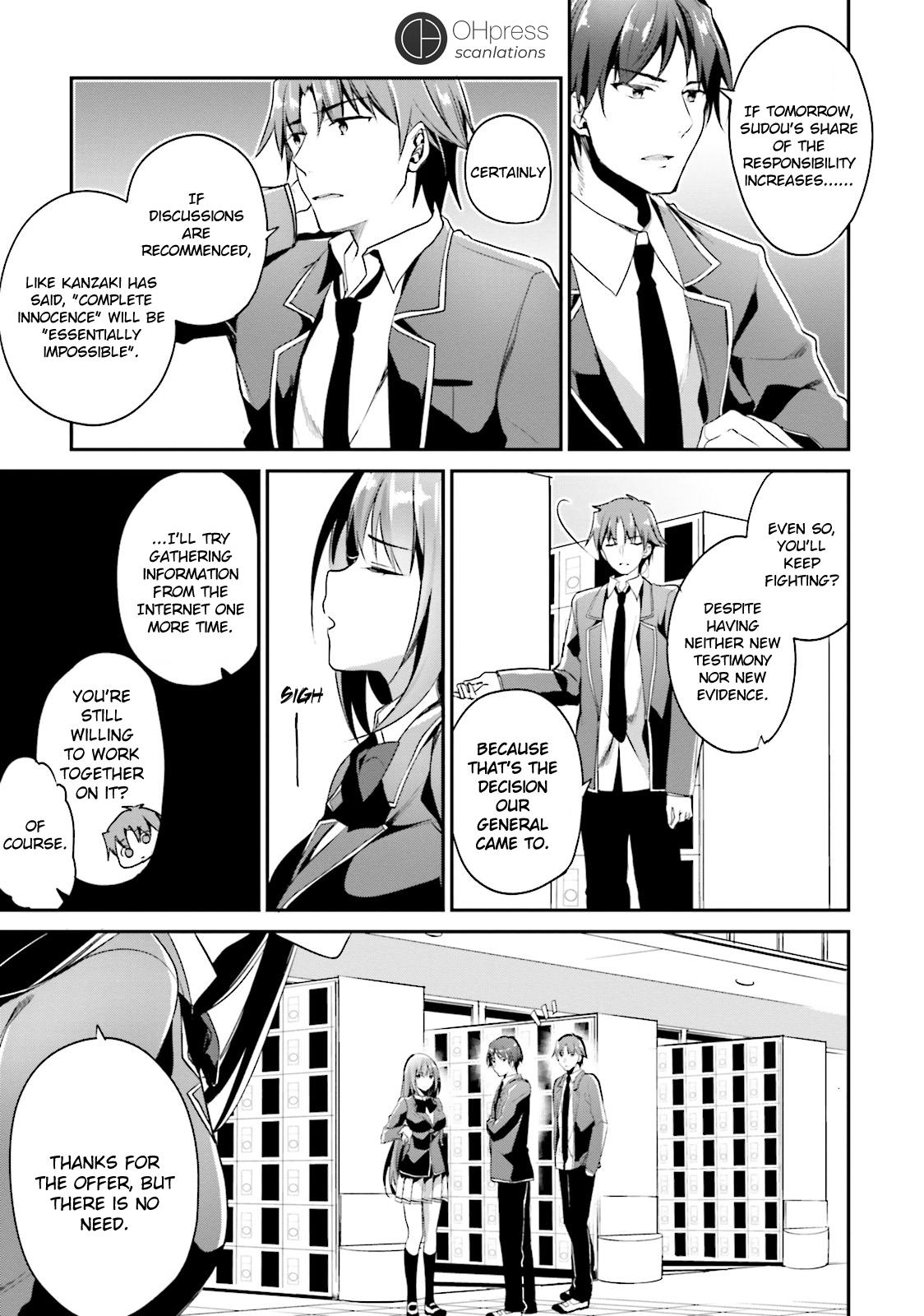 Read Classroom of the Elite Manga Online