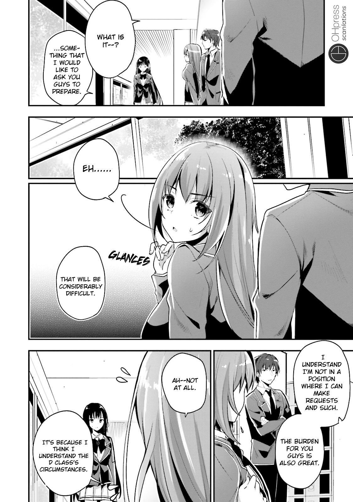 Read Classroom of the Elite Manga Online
