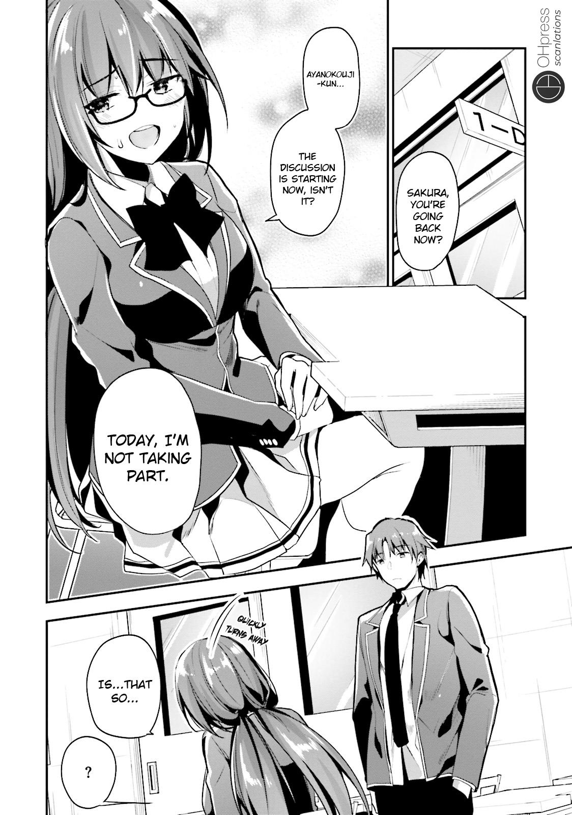 Read Classroom of the Elite Manga Online