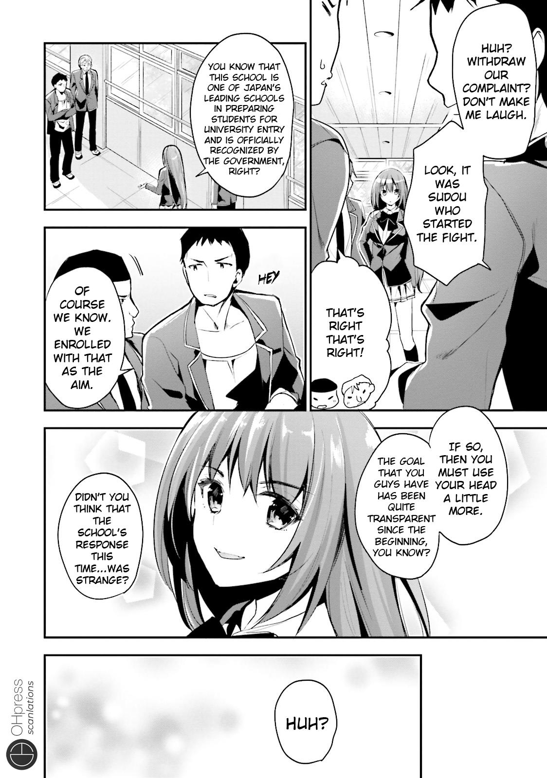 Read Classroom of the Elite Manga Online