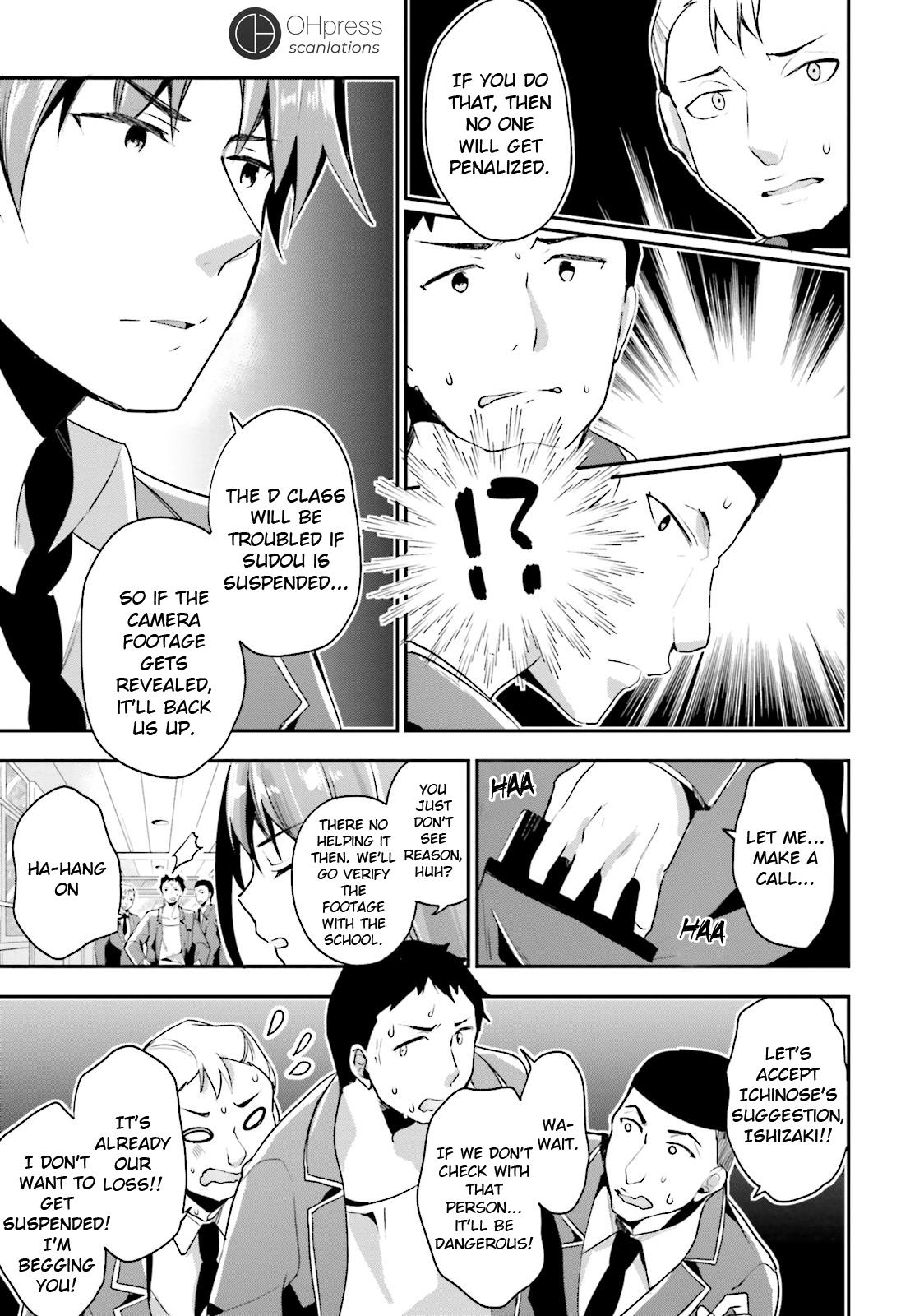 Read Classroom of the Elite Manga Online